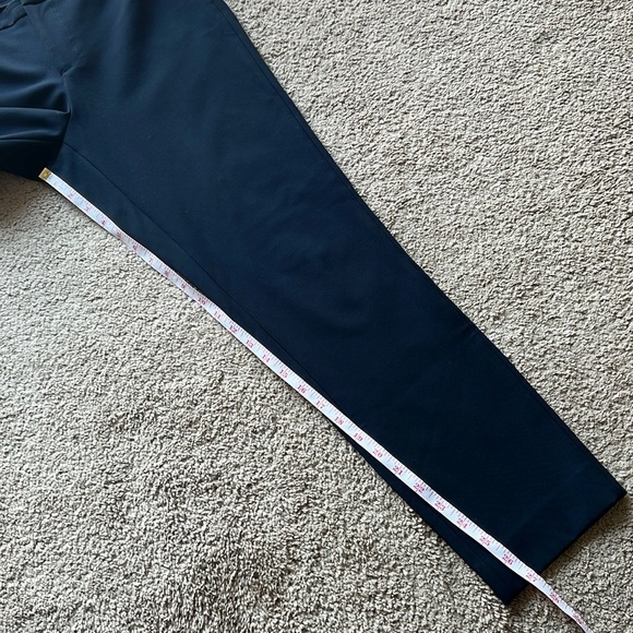 R Label The Reset Skinny Stretch Trouser Pants Navy - Picture 13 of 13